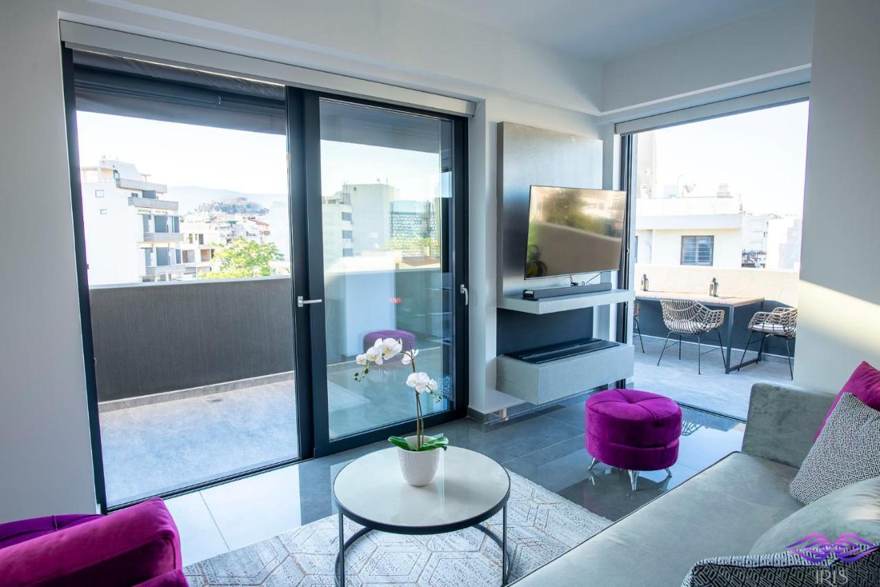Luxury Penthouse With Acropolis View And Jacuzzi Apartman Athén Kültér fotó