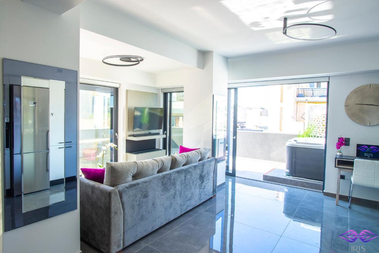 Luxury Penthouse With Acropolis View And Jacuzzi Apartman Athén Kültér fotó